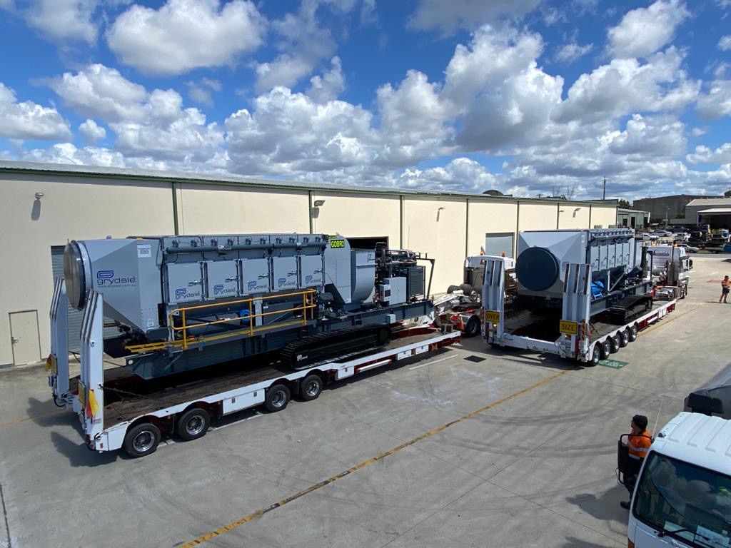 Mobile Dust Collectors off to Sydney