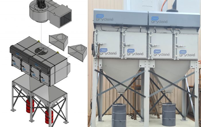 Fixed Dust Collector for Airblast