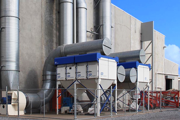 Fixed Dust Collectors for bulk storage handling
