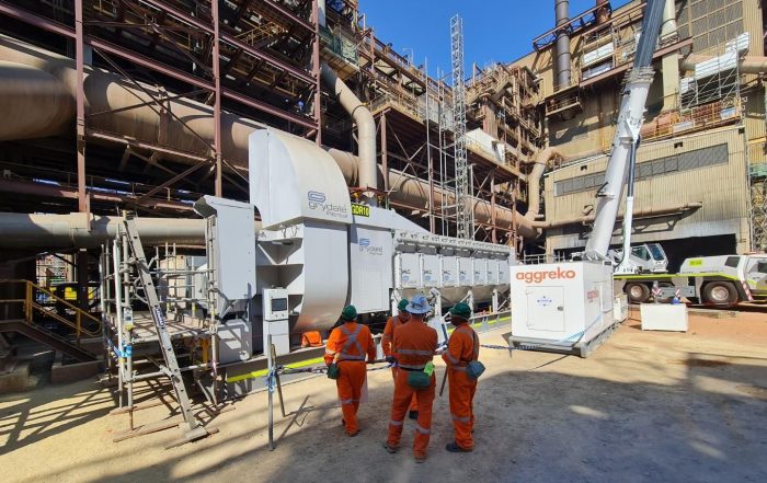 Mobile Electric Skid Dust Collector for Mining Shutdown Works