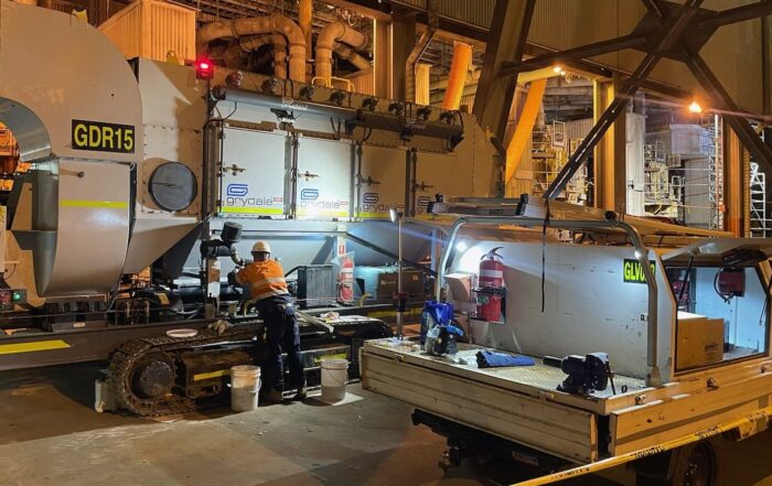Grydale JMS-30-MDT Undergoing Routine Service